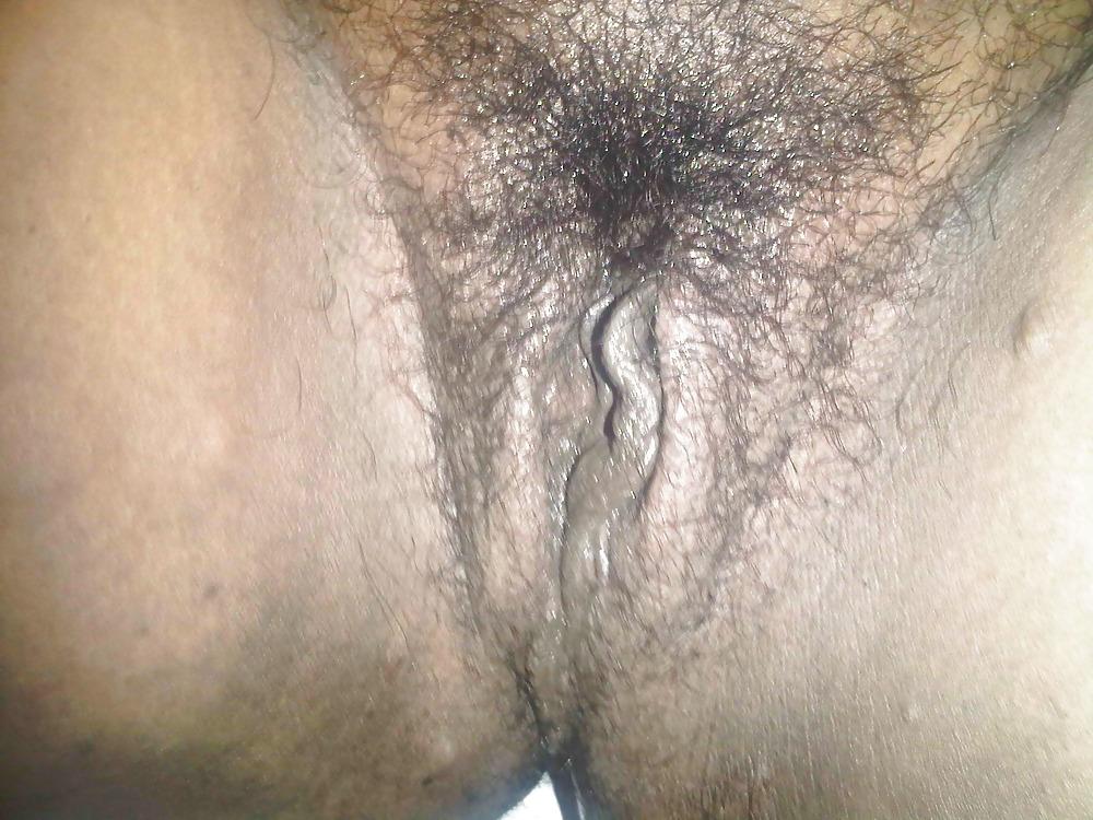 5P wife's hairy pussy