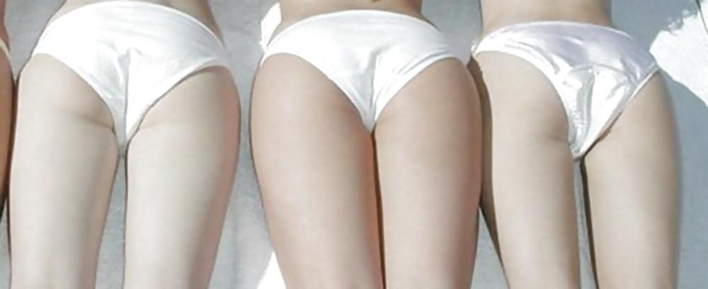 25P White panties  schoolgirl 2