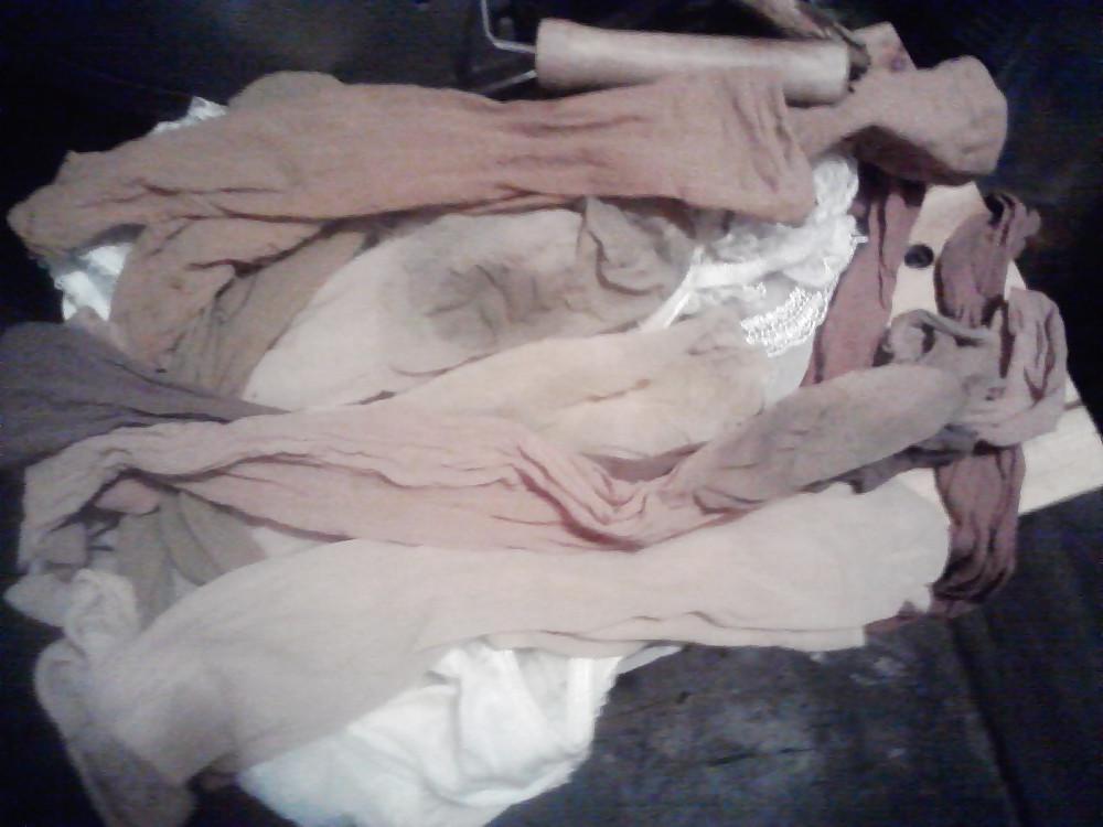 15P Mother in laws panties  and nylons