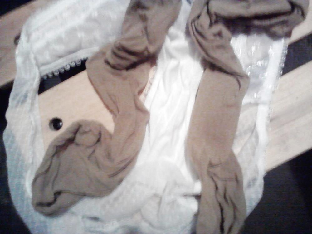 15P Mother in laws panties  and nylons
