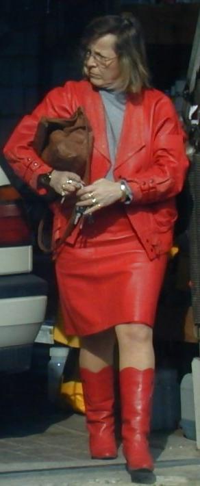 24P My mother in law (MIL) in leather
