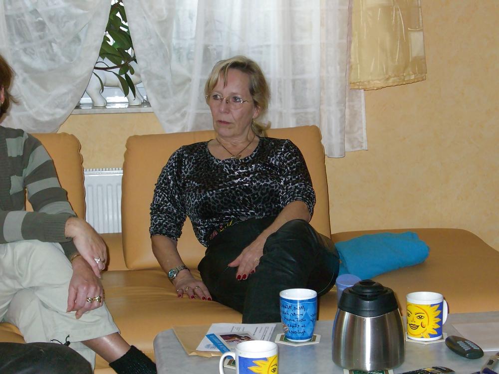 24P My mother in law (MIL) in leather