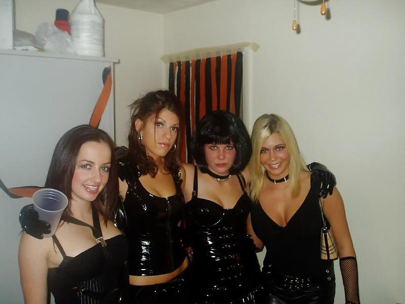 25P Hotties in Leather & PVC