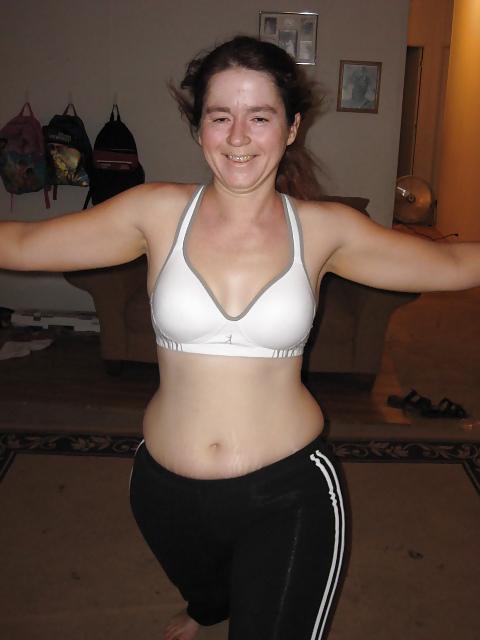 10P Wife doing some yoga and relaxing