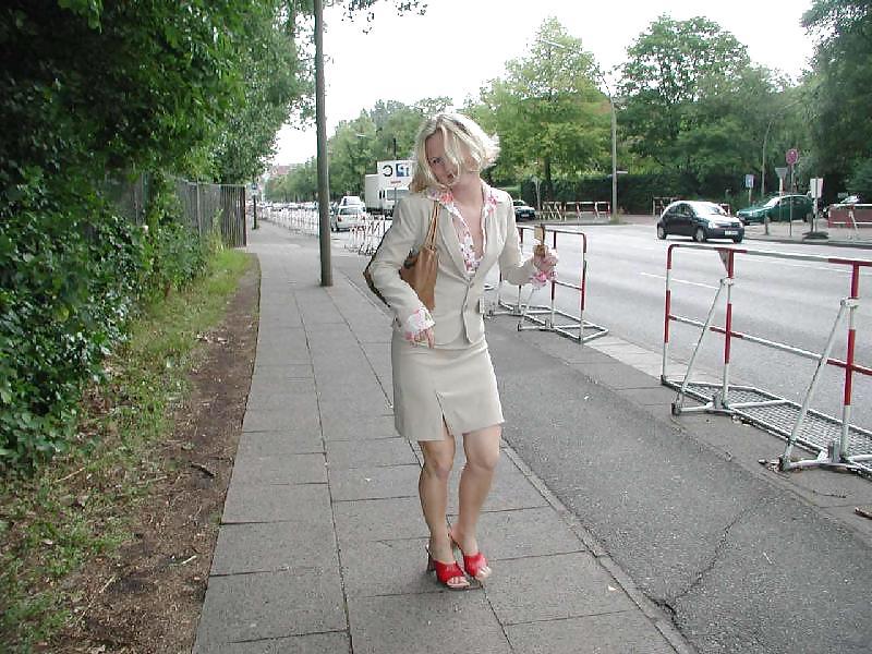 19P Mature flashing and sucking outdoor by Sail