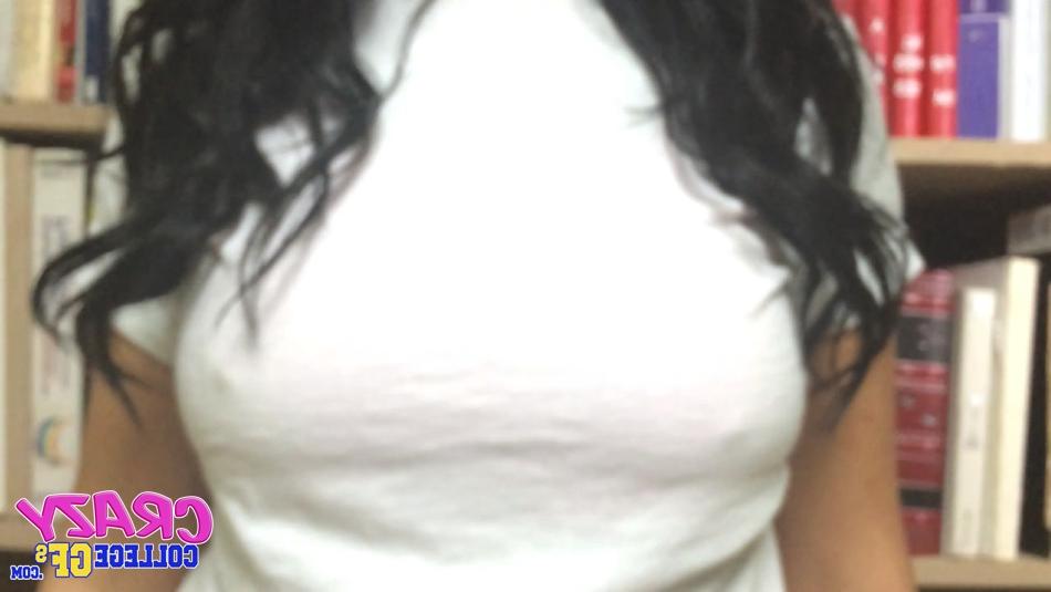 14P Busty college girl Olivia delights in sending us these topless selfies