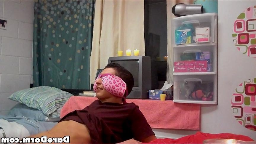 16P Sweet ebony coed with petite tits sharing a hard cock with her sexy friend