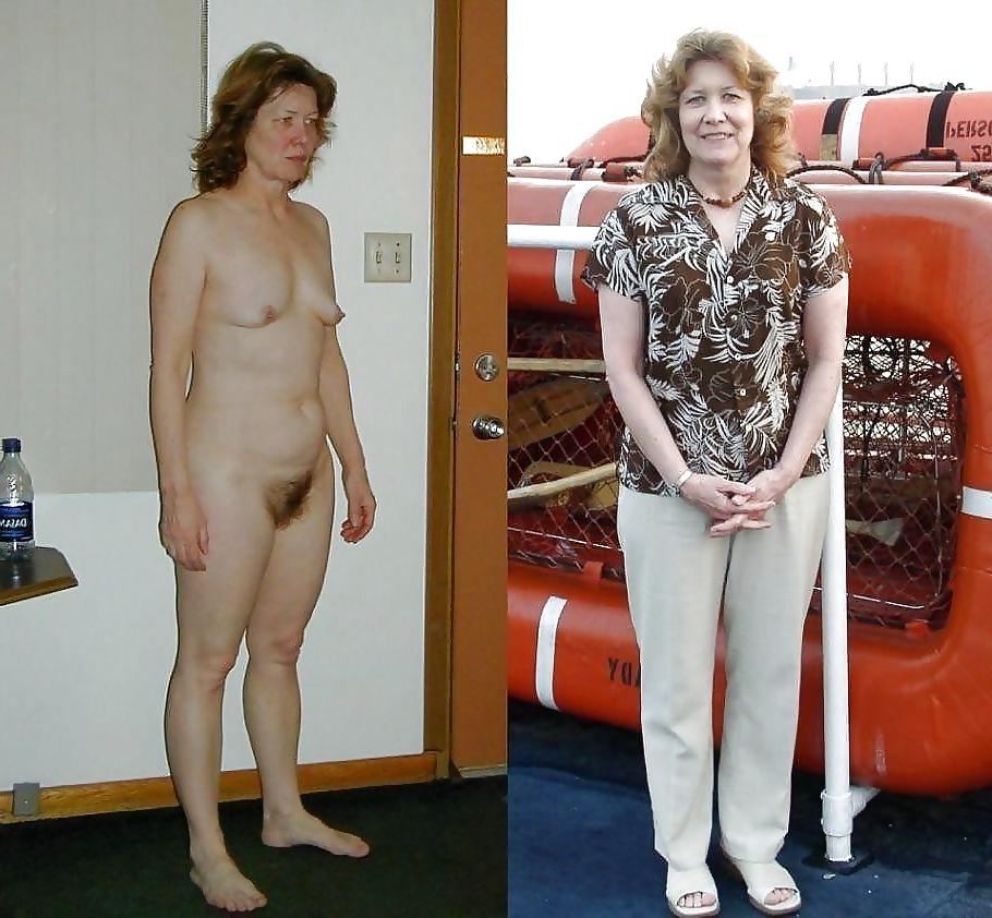 25P Dressed undressed hairy 2