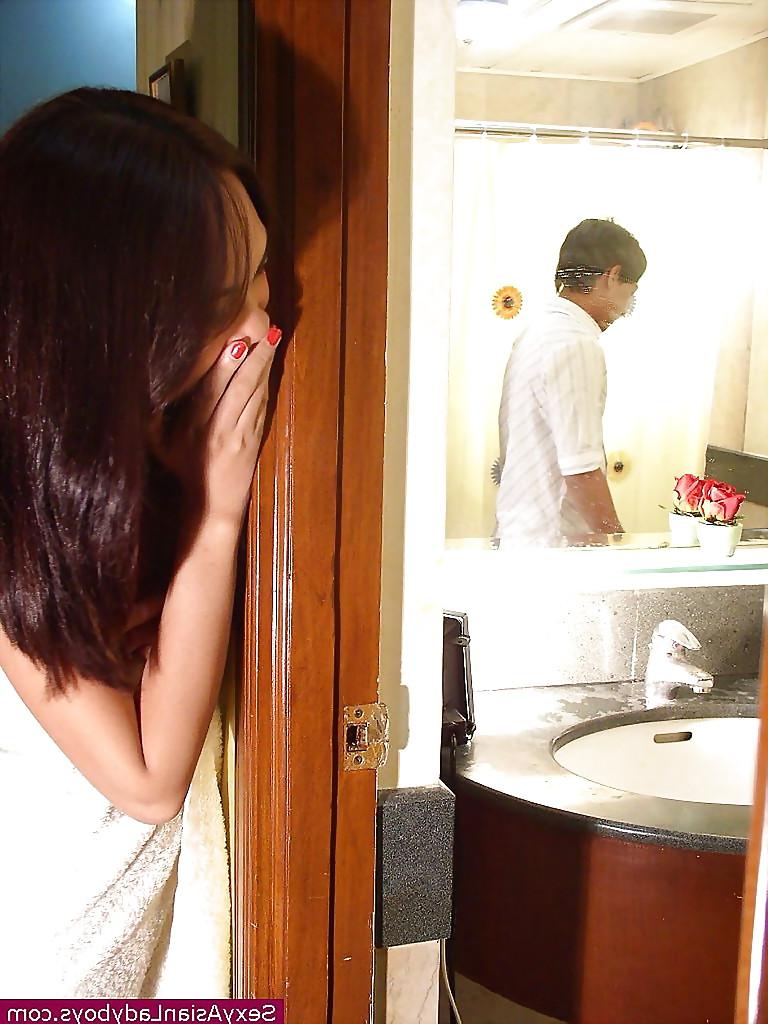 12P Young Asian shemale getting fucked hard by her boyfriend and sucking