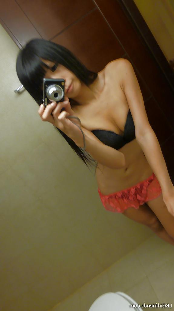 16P Sexy Asian shemale Noot having fun with her blonde ladyboy friend