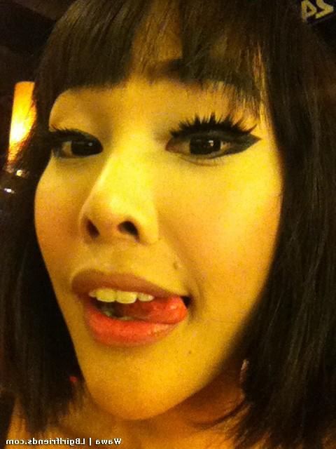 16P Non nude self shots compliments of pretty Asian shemale Wawa