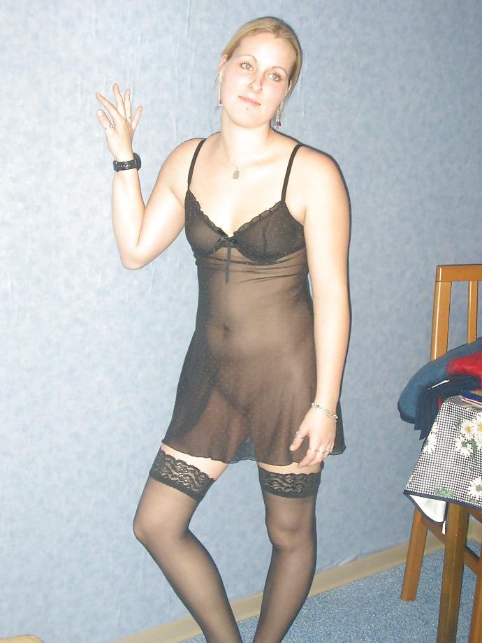 16P Blonde woman plays with dildo