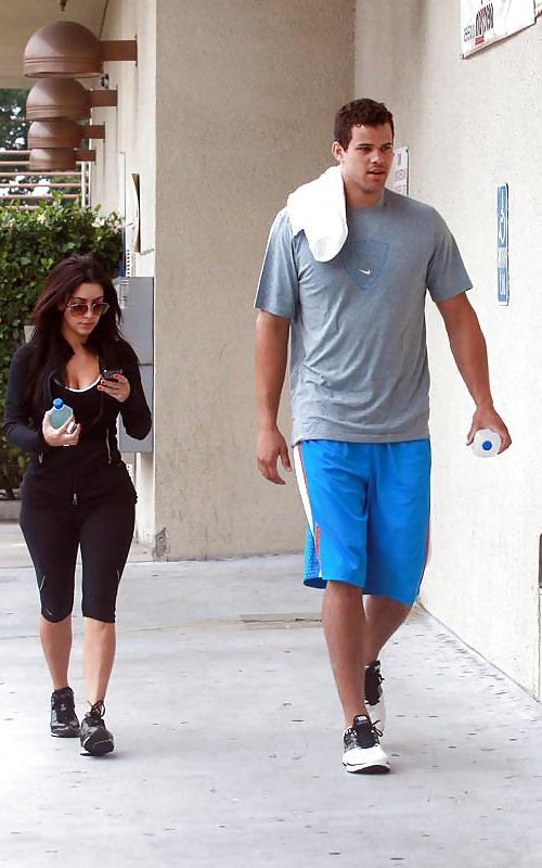 4P Kim Kardashian leaving a gym in Los Angeles