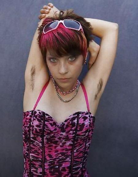 21P Hairy young Girls