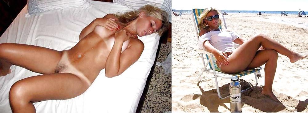 25P Dressed and undressed wives milf housewives