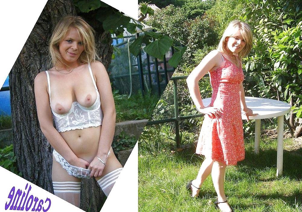 25P Dressed and undressed wives milf housewives