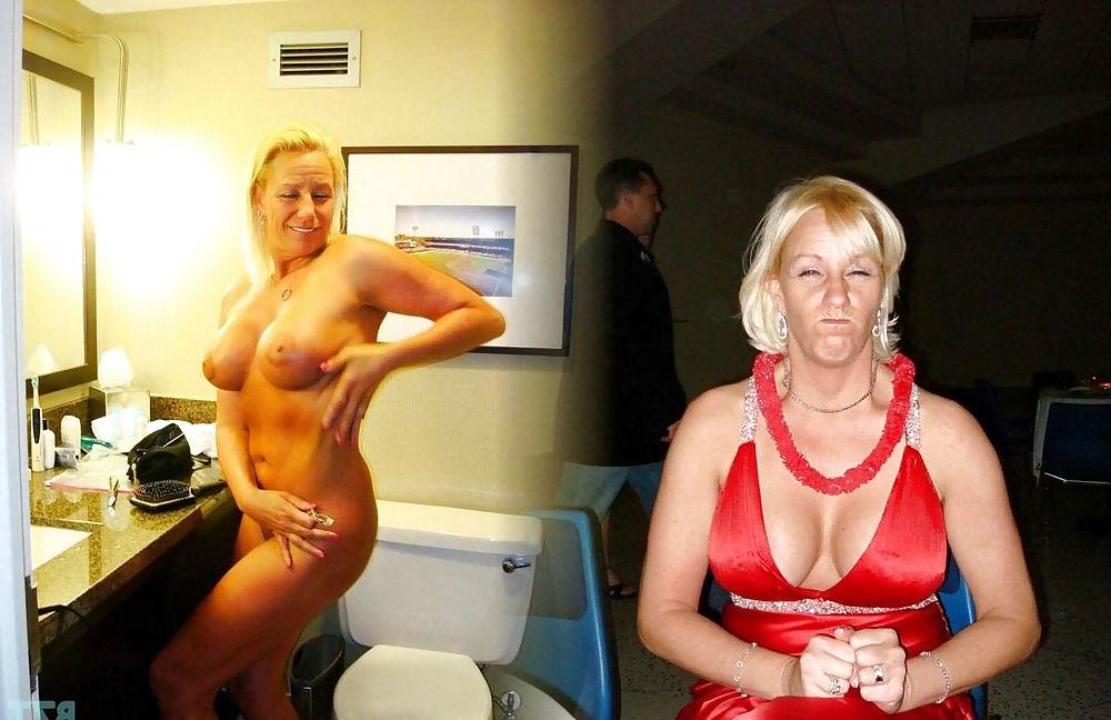 25P Dressed and undressed wives milf housewives