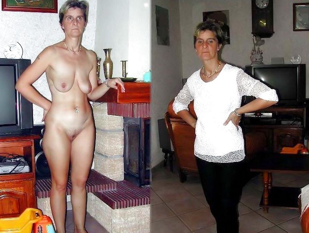 25P Dressed and undressed wives milf housewives