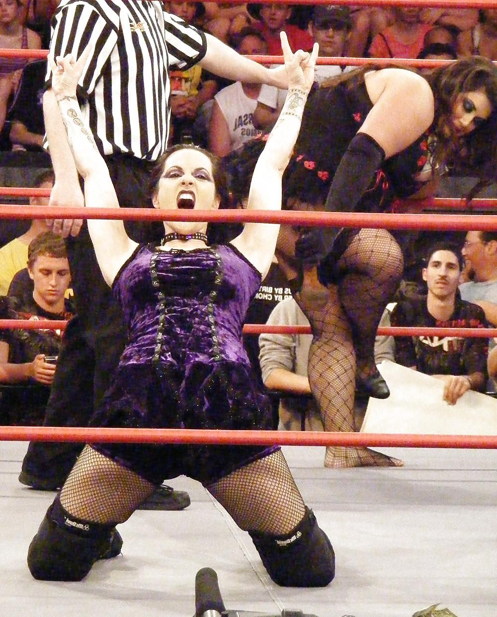 25P Daffney - TNA Knockout, indie wrestling babe 