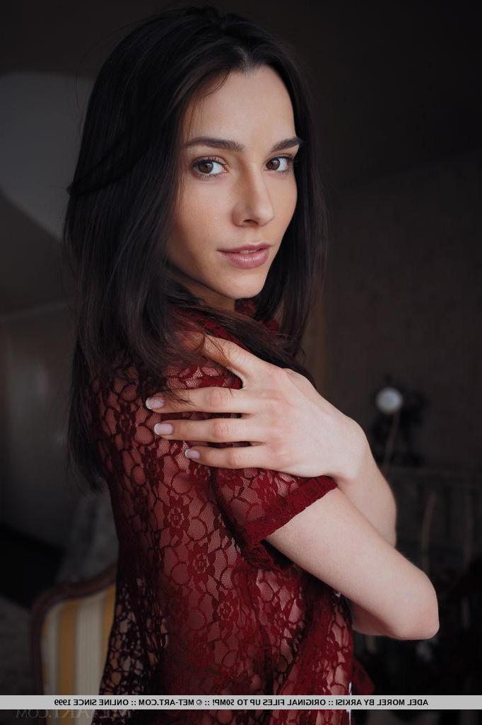 18P Stunning teen Adel Morel slips out of her panties for you in "Conthi"