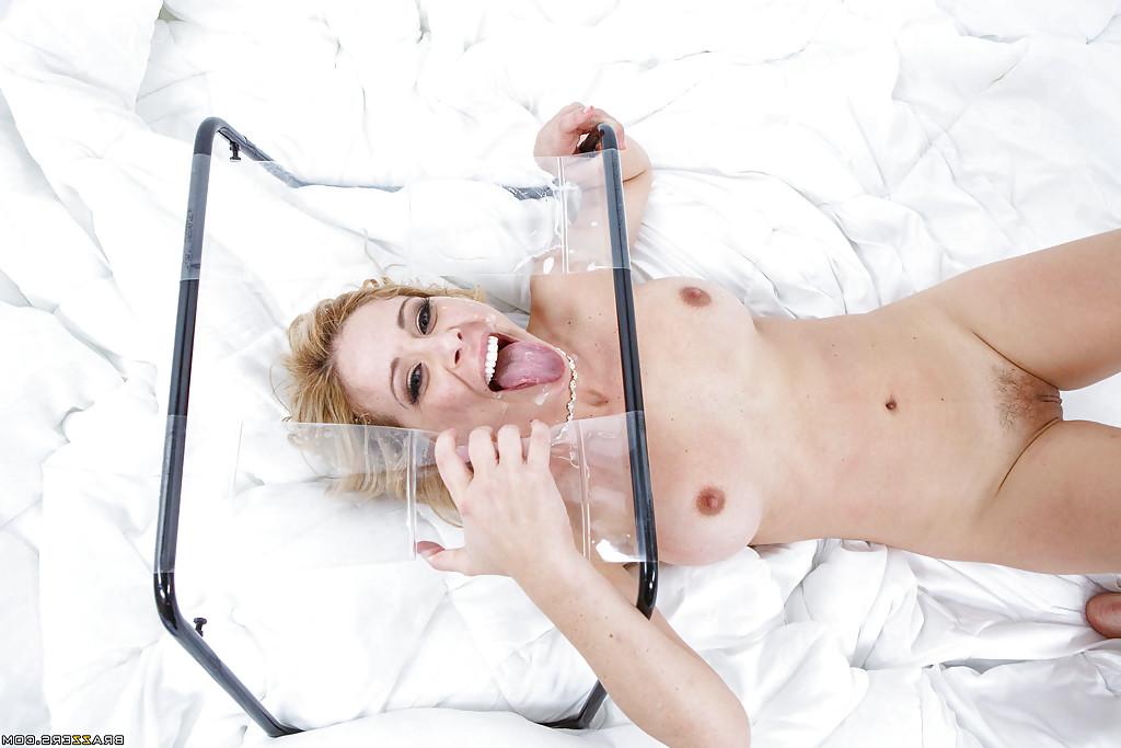 16P Beautiful blonde slut Cherie giving a hardcore blowjob to that dick