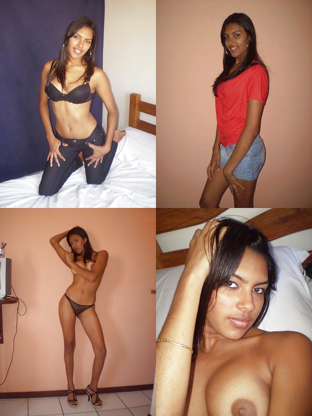 25P Indian dressed undressed