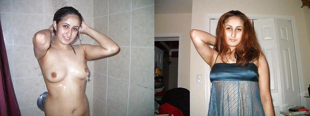 25P Indian dressed undressed