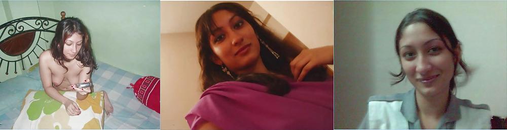 25P Indian dressed undressed