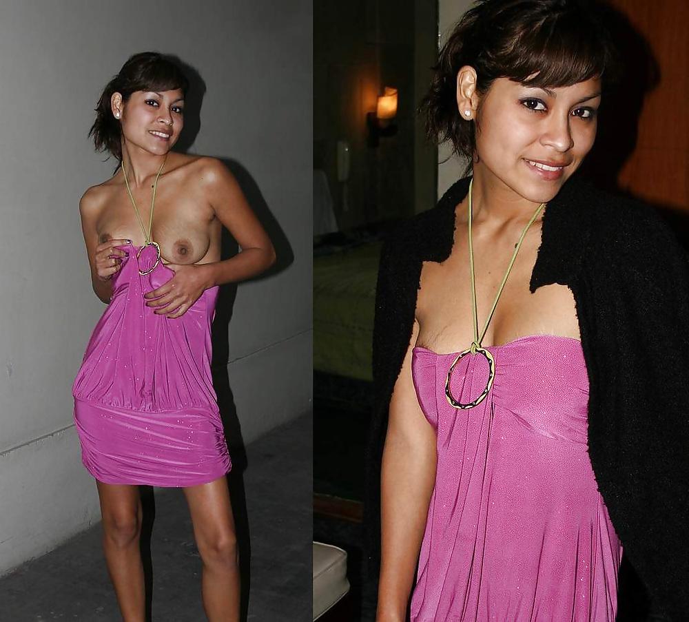 25P Indian dressed undressed