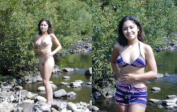 25P Indian dressed undressed