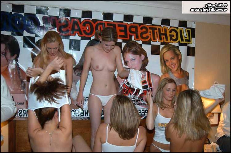 14P Lesbian teens playing in bed