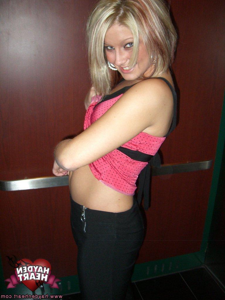 15P Pictures of teen star Hayden Heart flashing you her fun parts