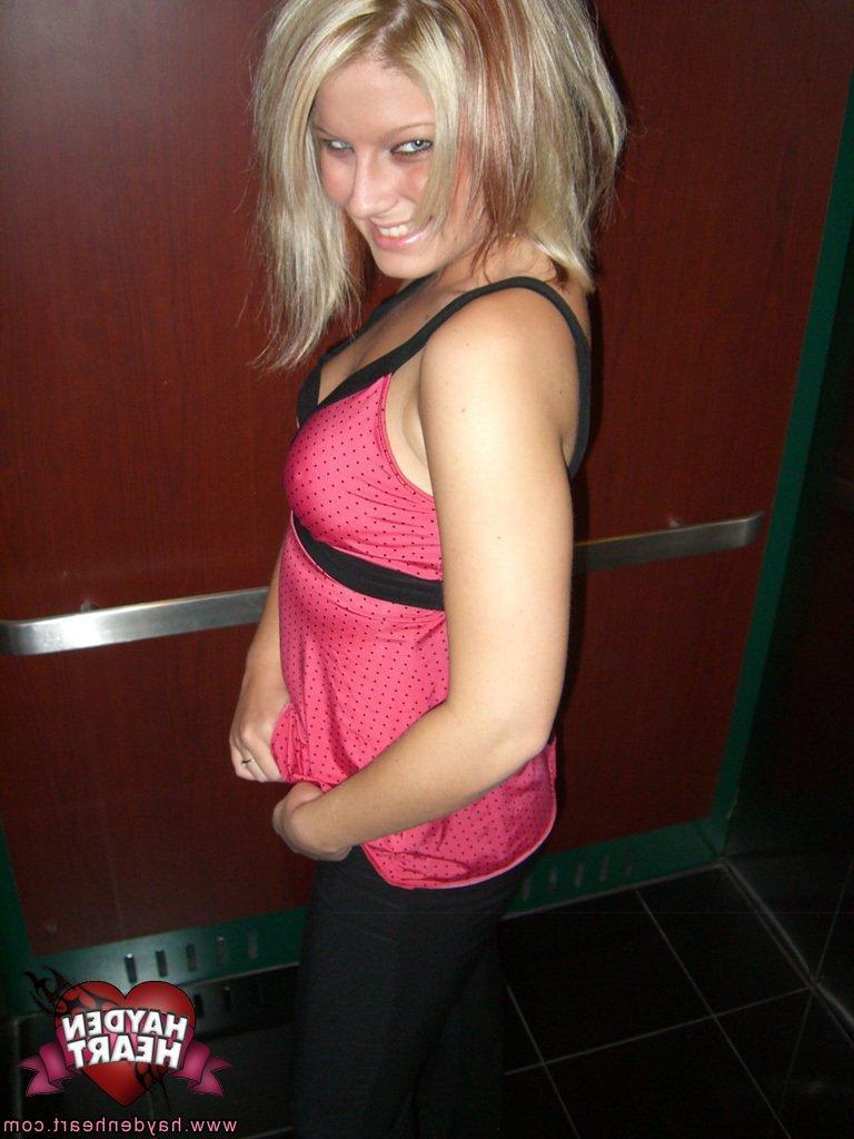 15P Pictures of teen star Hayden Heart flashing you her fun parts