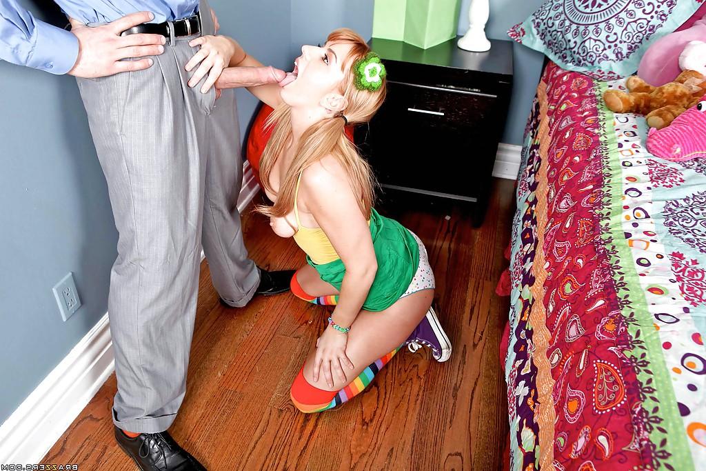 16P Filthy teen Lexi Belle fucks hardcore and gives a blowjob