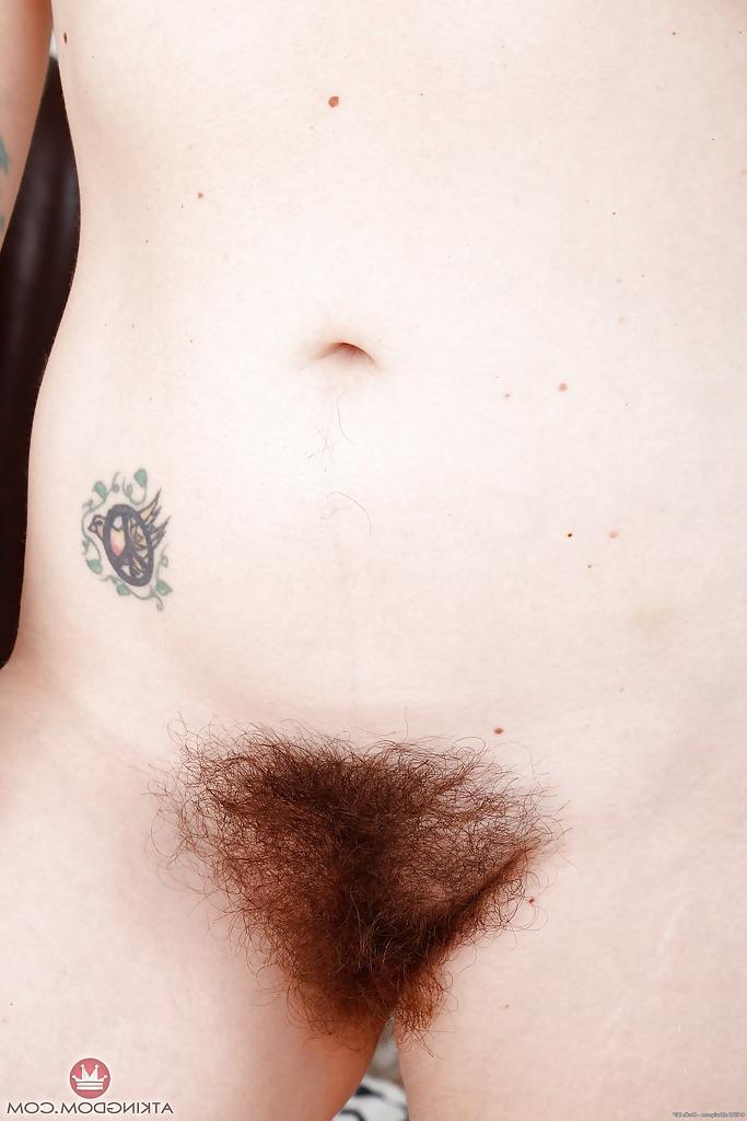 16P Simone Delilah reveals her hairy pussy and peachy tits in slow motion scenes
