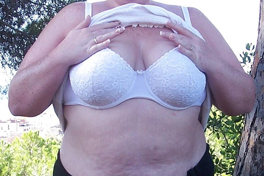 7P Flashing with my wife in a forest