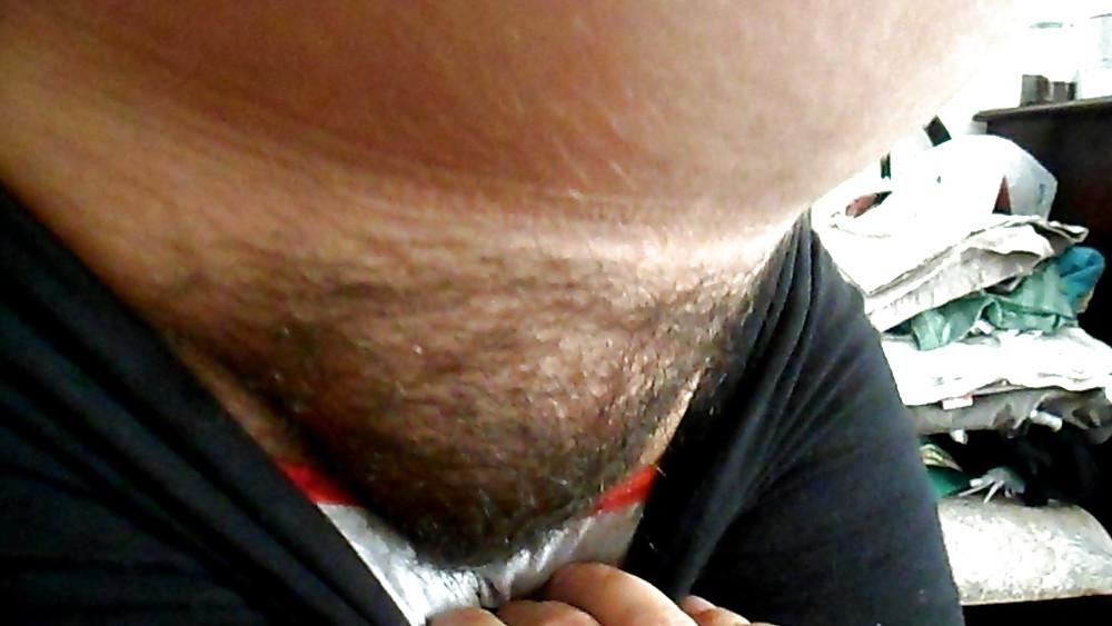 12P Wife hairy pussy