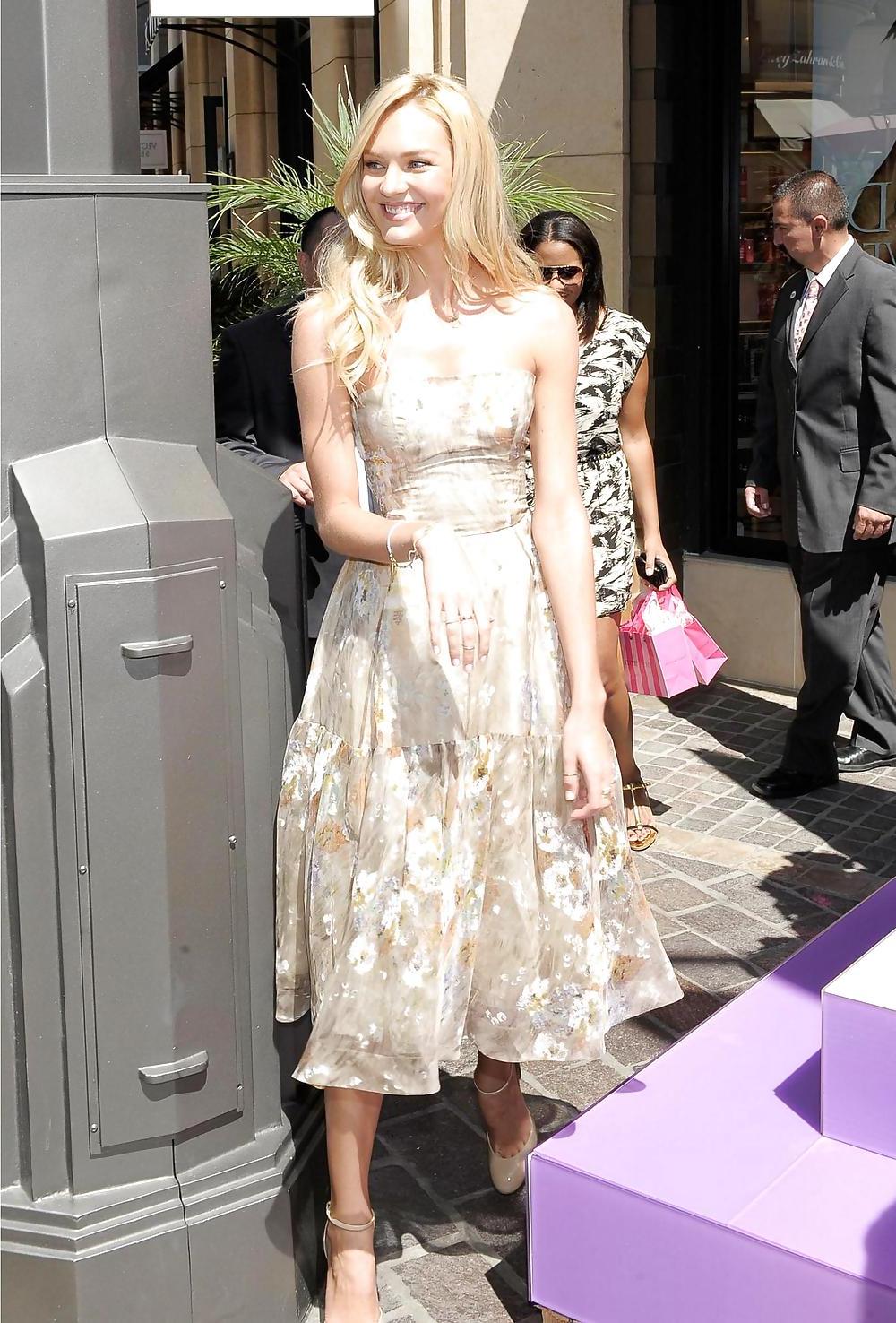 11P Candice Swanepoel Victorias Secret Store at The Grove in LA
