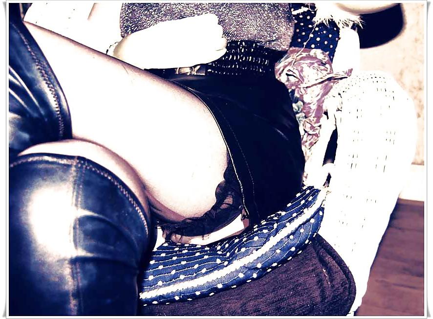 7P Leather n Lurex