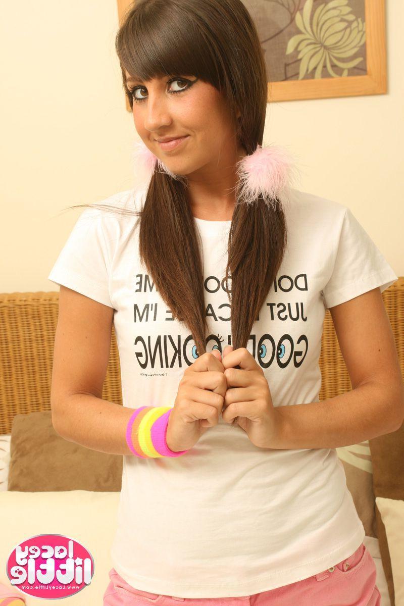 20P Pictures of teen Lacey Little spreading her legs for your cock