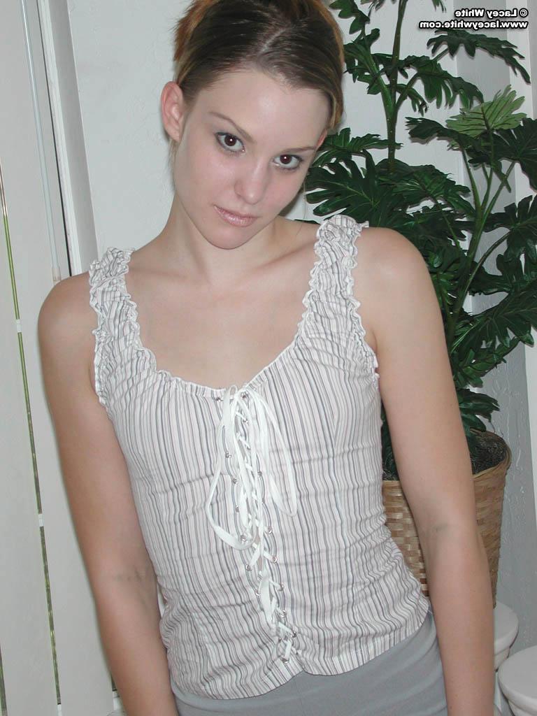 20P Pictures of Lacey White flashing her tits