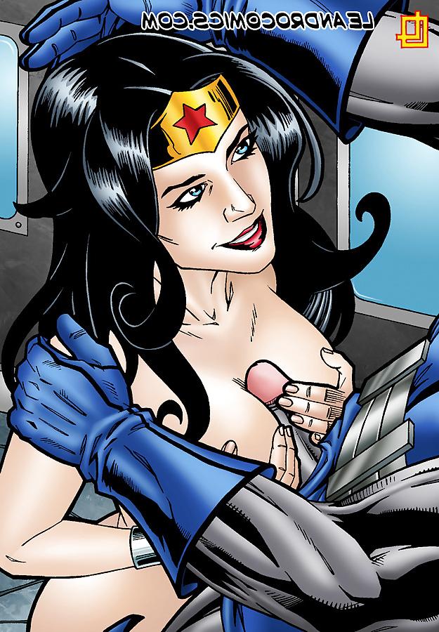 5P Wonder Woman has kinky fun with the evil Darkseid