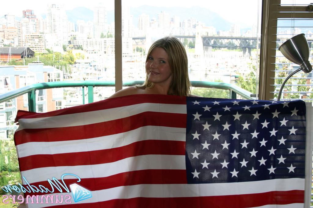 20P Pictures of teen girl Madison Summers having some fun this 4th of July