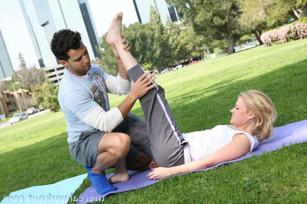12P Blonde teen Sindee Jennings fucks her yoga instructor