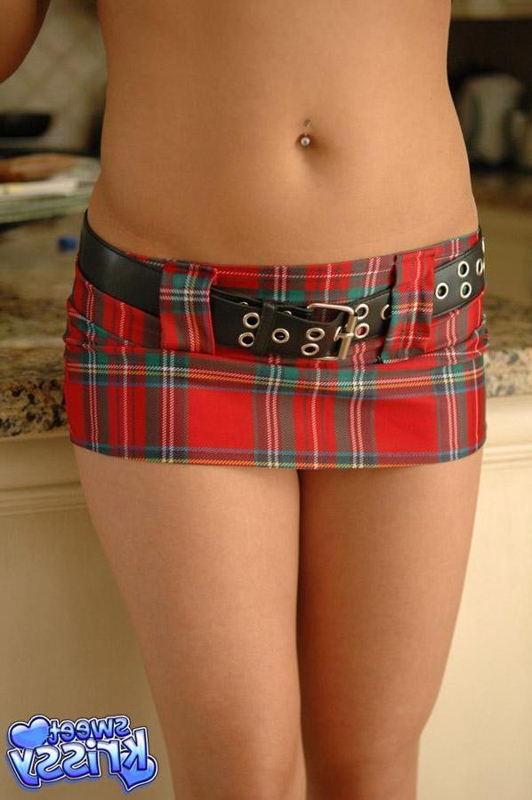20P Pictures of Sweet Krissy as a sexy schoolgirl
