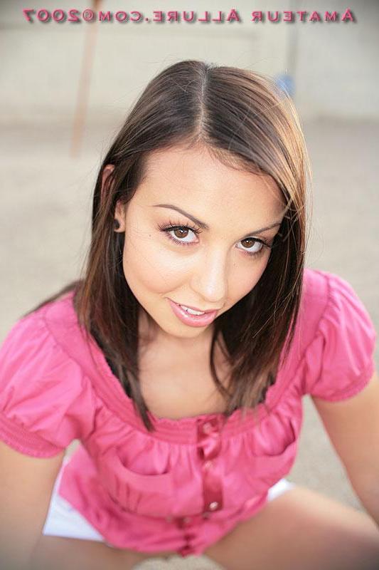 16P Sexy teen bares pussy and sucks cock for cum