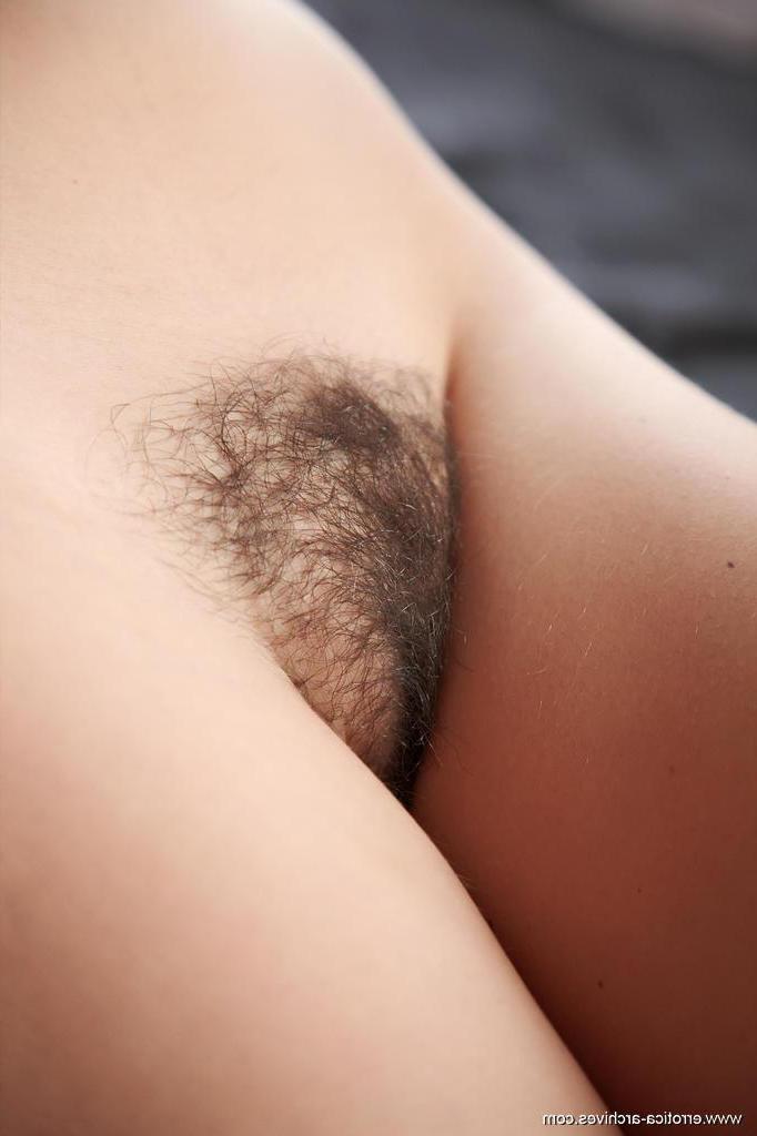 16P Brunette teen Jasna strips naked and gives you her hairy pussy