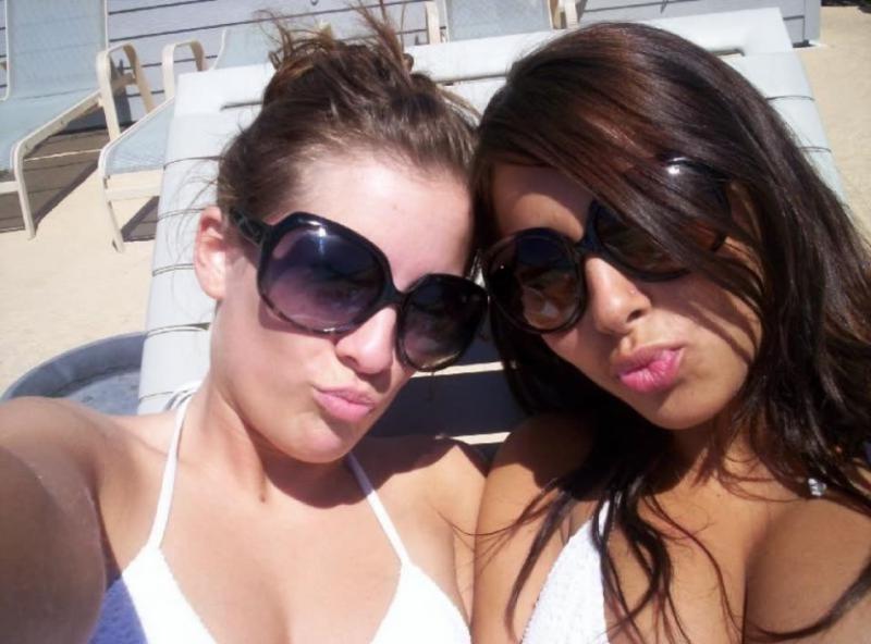 10P Hot spring break girls with big boobs tease on camera