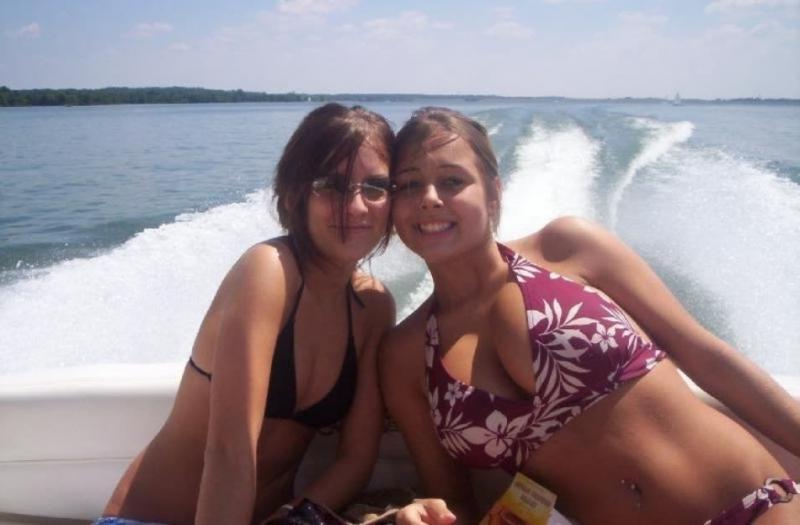 10P Hot spring break girls with big boobs tease on camera