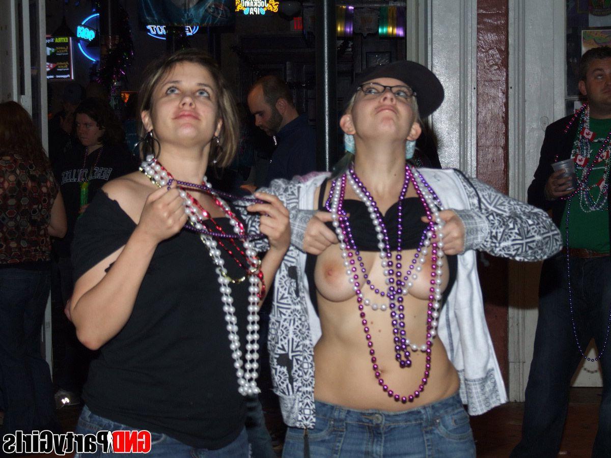 12P Pictures of wild party girls going crazy